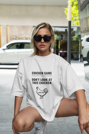 Brewing Hot Oversized Tshirt Unisex Chicken Game Tshirts