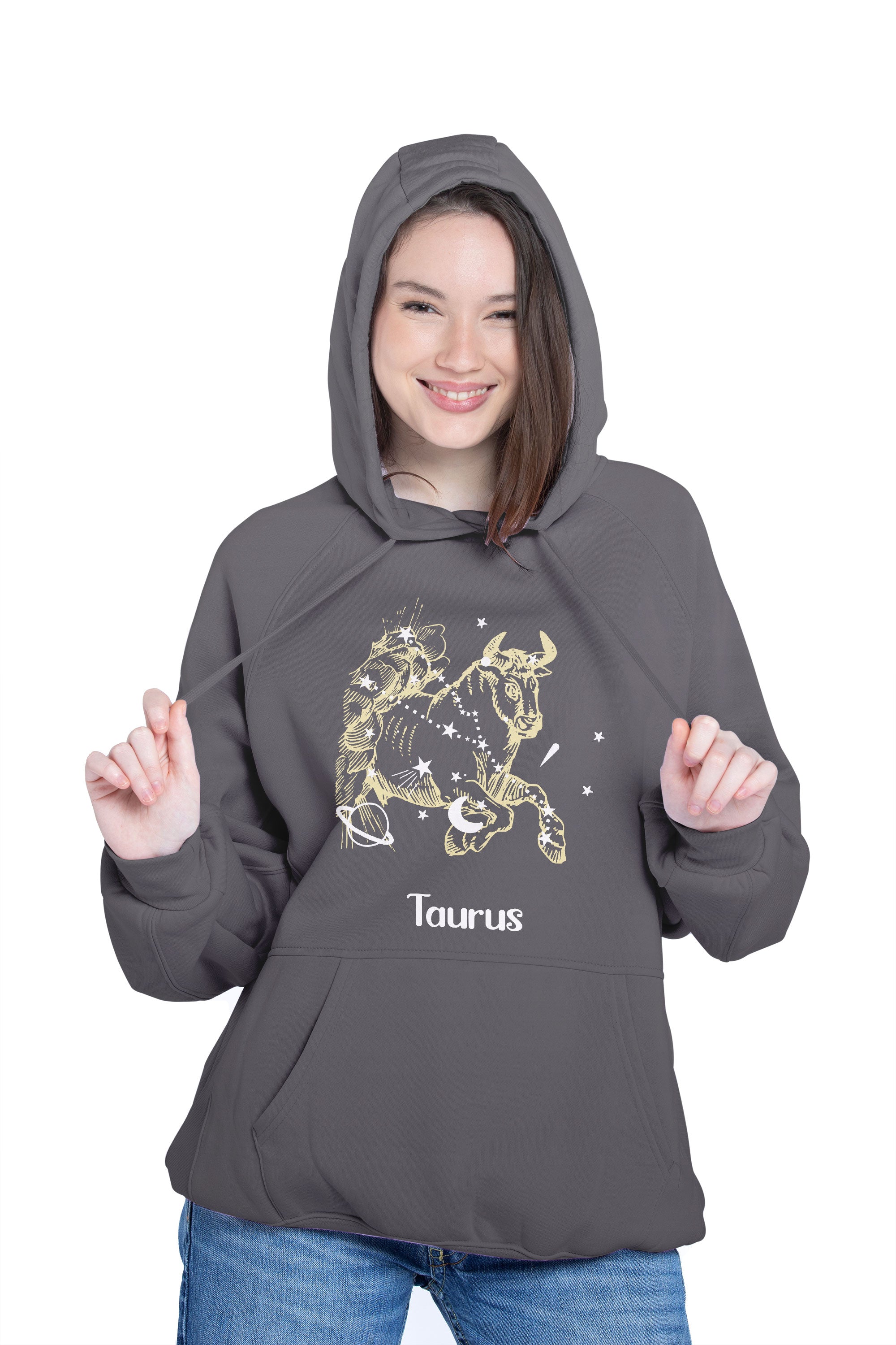 Brewing Hot Constellation Zodiac Unisex Taurus Hoodies